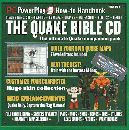 PC PowerPlay The Quake Bible CD