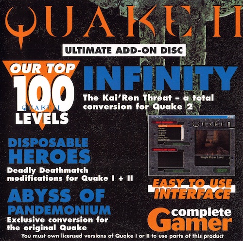 Quake II Complete Gamer Add-on